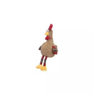 Rooster, plyšový kohout, šustivá folie uvnitř, 60cm
