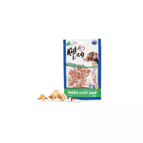 KIDDOG králičí malé sushi 80 g
