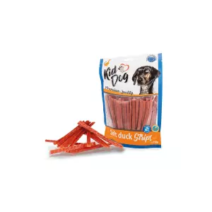 KIDDOG kachní proužek, měkké masíčko 250 g