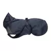 Softshellová bunda ASTON, tmavomodrá/šedá (S:33cm, hruď:28-48cm, krk:28cm)