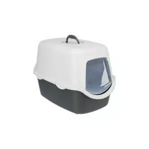 WC VICO kryté s dvířky, bez filtru 56 x 40x 40cm, světlešedá/tmavošedá
