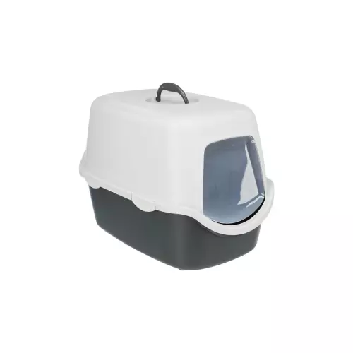 WC VICO kryté s dvířky, bez filtru 56 x 40x 40cm, světlešedá/tmavošedá