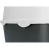 WC VICO kryté s dvířky, bez filtru 56 x 40x 40cm, světlešedá/tmavošedá