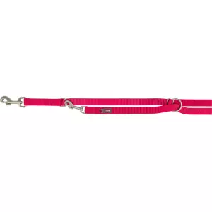 Vodítko PREMIUM prodlužovací, fuchsia (M-L: 2,00 m/20 mm)