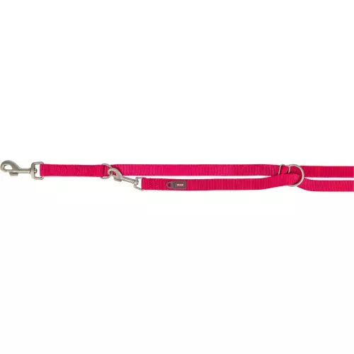 Vodítko PREMIUM prodlužovací, fuchsia (M-L: 2,00 m/20 mm)