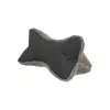 Polštář pod hlavu BENDSON ergonomický, 40 x 22 cm, světle šedá/tmavě šedá