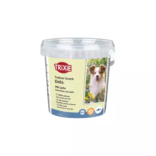 Soft Snack Mini Trainer Dots, miniválečky s lososem, 500g kyblík