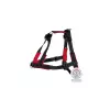 Lead'n'Walk Soft tréninkový postroj - černý (S-M:hruď:45-70cm/25mm)