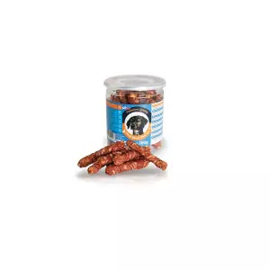 KIDDOG kachní steak na buvolí tyčince - PREMIUM QUALITY 200 g dóza