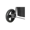Kočárek pro psy BUGGY, rychlosklápěcí, 47 x 100 x 80cm, nosnost do 15 kg, šedá