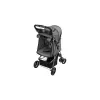 Kočárek pro psy BUGGY, rychlosklápěcí, 47 x 100 x 80cm, nosnost do 15 kg, šedá