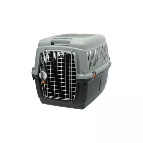 Be Eco Giona 4 transportní box, S-M: 50 x 51 x 70 cm, antracit/ šedo-zelená (max. 18kg)