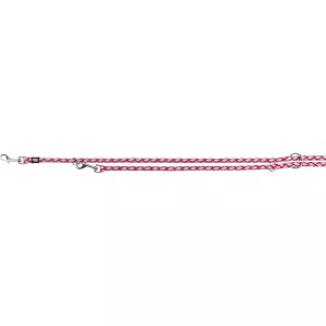 Vodítko CAVO kulaté prodlužovací reflexní, fuchsie (L-XL:2,00m/18mm)