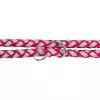 Vodítko CAVO kulaté prodlužovací reflexní, fuchsie (L-XL:2,00m/18mm)