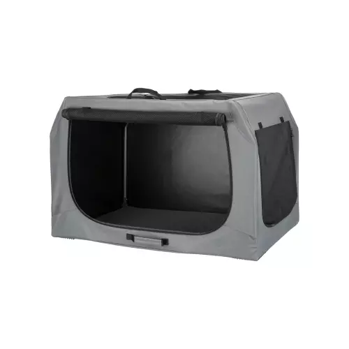 Skládací cestovní box EASY, šedý (M-L: 95 x 63 x 69 cm)