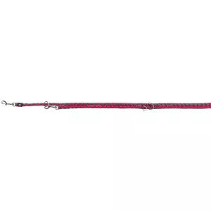 Vodítko CAVO kulaté prodlužovací - fuchsie/grafit (L-XL:2,00m/18mm)
