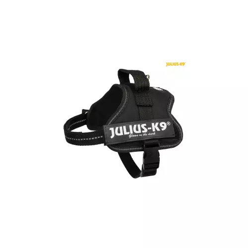 Julius-K9 silový postroj Mini-Mini/XS 40-53 cm/22 mm - černá