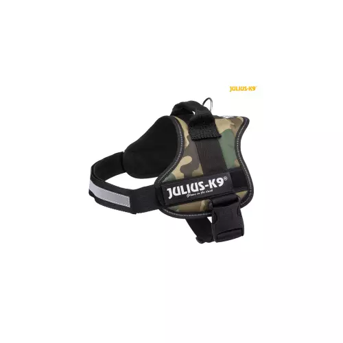 Julius-K9 silový postroj 0/M-L 58-76 cm, - maskáčová