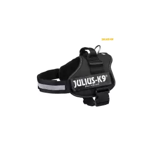 Julius-K9 silový postroj 1/L 66-85 cm/50 mm, - černý