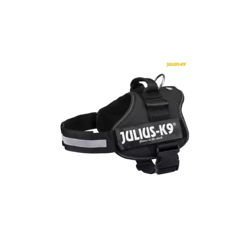 Julius-K9 silový postroj 1/L 66-85 cm/50 mm, - černý