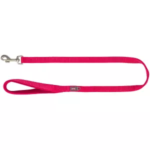 Vodítko PREMIUM s vyplněnou rukojetí - fuchsie (XS: 1,20 m/10 mm)
