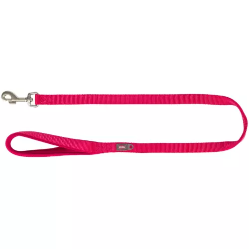 Vodítko PREMIUM s vyplněnou rukojetí - fuchsie (XS: 1,20 m/10 mm)