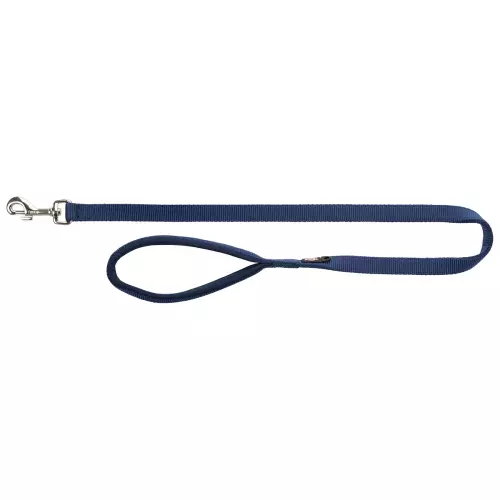 Vodítko PREMIUM s vyplněnou rukojetí - indigo (L-XL: 1,00 m/25 mm)