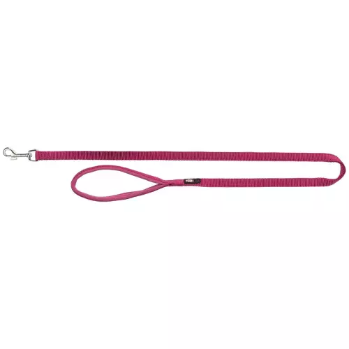 Vodítko PREMIUM s vyplněnou rukojetí - orchidej (L-XL: 1,00 m/25 mm)