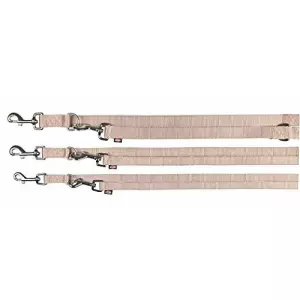 Vodítko PREMIUM prodlužovací - béžová (L-XL: 2,00 m/25 mm)