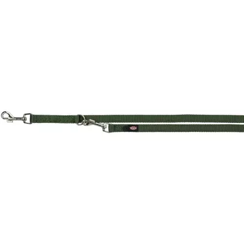 Vodítko PREMIUM prodlužovací - khaki (XS-S: 2,00 m/15 mm)