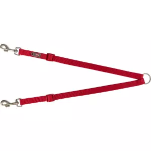 Nylonová rozdvojka PREMIUM, červená (M-L: 40-70 cm/ 20 mm)