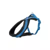 Nylonový postroj PREMIUM podšitý - královská modrá (L:hruď:60-100cm/25mm)