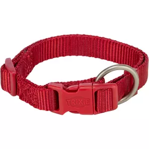Obojek PREMIUM - červený (S:25-40cm/15mm)
