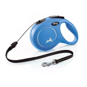 Flexi New Classic šňůra, modrá (XS: délka 3 m, do 8 kg)