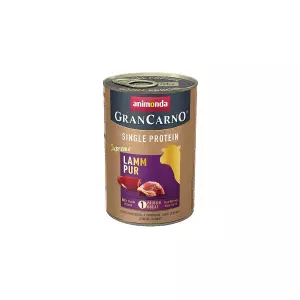 GRANCARNO Single Protein 400 g čisté jehněčí, konzerva pro psy