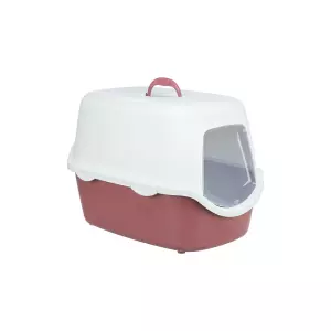 WC VICO kryté s dvířky, bez filtru 56 x 40 x 40 cm, starorůžová/bílá