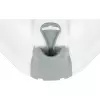Rohové kryté WC MARO s filtrem a dvířky, 60 x 43 x 52 cm, světlešedá/granitová