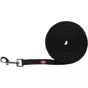 Stopovací vodítko pogumované - černé (S-M: 15 m/15 mm)
