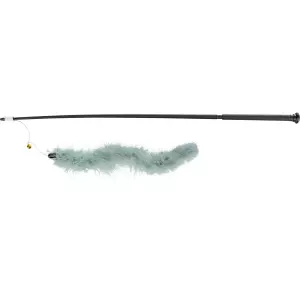 Hrací prut XXL s peříčkovým boa, 65cm