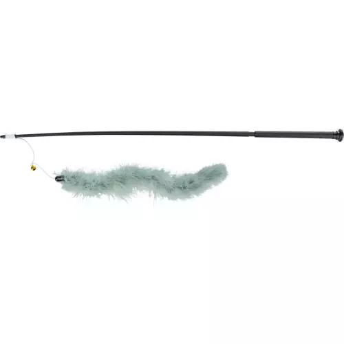 Hrací prut XXL s peříčkovým boa, 65cm