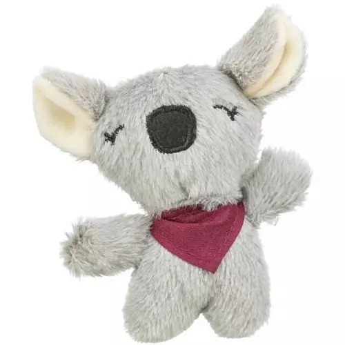KOALA, plyšová hračka pro kočky s catnipem, 12cm
