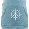 BE NORDIC Flensburg mikina s kapucí, světlá petrolejová (L:55cm, hruď:73cm, krk:48cm)