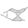 JUNIOR SOFT postroj s vodítkem pro štěňata, světlešedá (S-M: 26-34 cm/10 mm, 2,00 m)