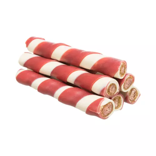 Chewing Roll,  kachní plněné žvýkací trubičky, 10 cm/ 17 g , [ 100 ks ]