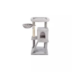 Škrábadlo JUNIOR Pepito 98 cm, šedá