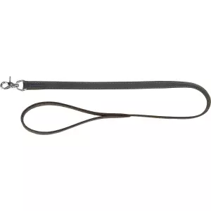 Vodítko RUSTIC kožené, XS-S: 1,20 m / 12 mm , šedá