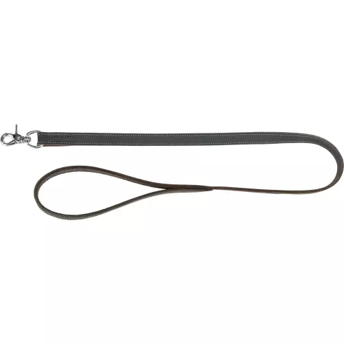 Vodítko RUSTIC kožené, XS-S: 1,20 m / 12 mm , šedá