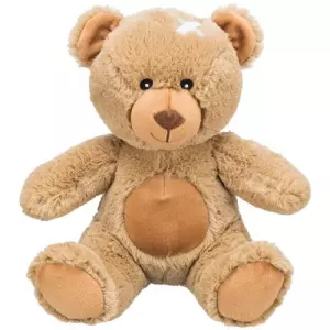 Be Eco medvěd TEDDY, plyšová hračka se zvukem, 23 cm