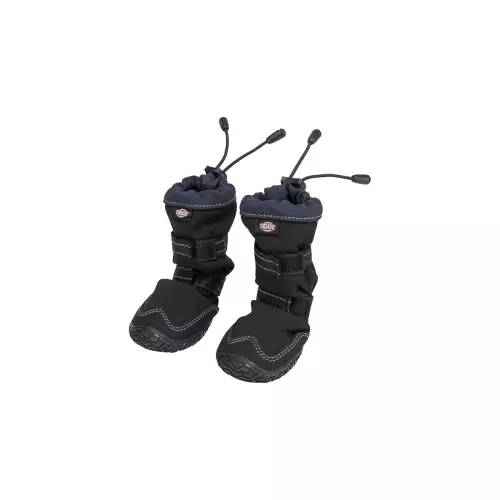 Walker Active Long, ochranné boty pro psy, 2ks, černá (S-M: ø 5-5,5 cm, např. sheltie)