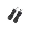 Walker Active Long, ochranné boty pro psy, 2ks, černá (S-M: ø 5-5,5 cm, např. sheltie)